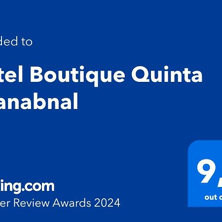 Hotel Boutique Quinta Chanabnal Palenque Eksteriør bilde